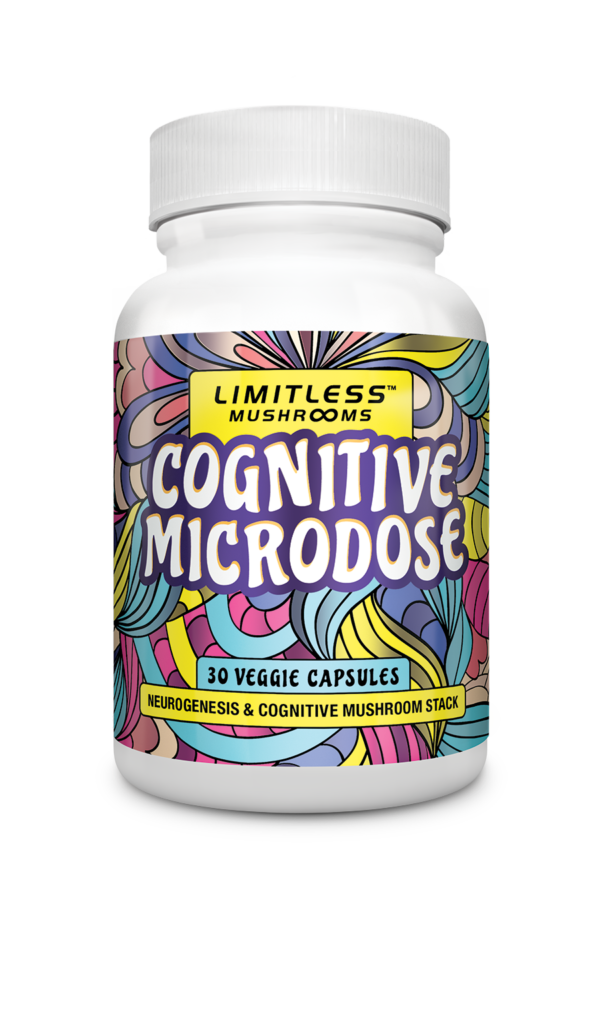 Cognitive Microdose 100mg Caps (Limitless Mushrooms)